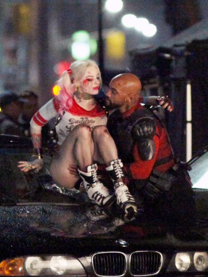 Illustration for article titled Harley Quinn se deja ver al detalle en estas fotos de Suicide Squad
